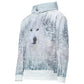 Women's White Wolf Hoodie