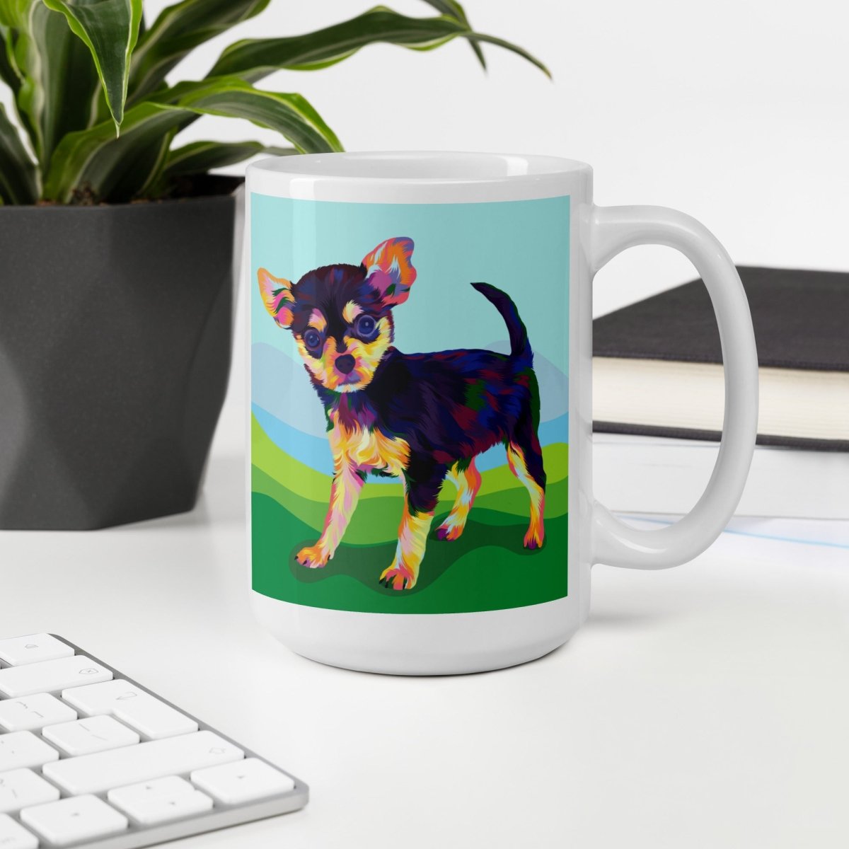 Black and Tan Chihuahua Mug - DoggyLoveandMore