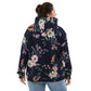 Blue Floral Dog Mom Hoodie - DoggyLoveandMore