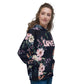 Blue Floral Dog Mom Hoodie - DoggyLoveandMore