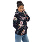 Blue Floral Dog Mom Hoodie - DoggyLoveandMore