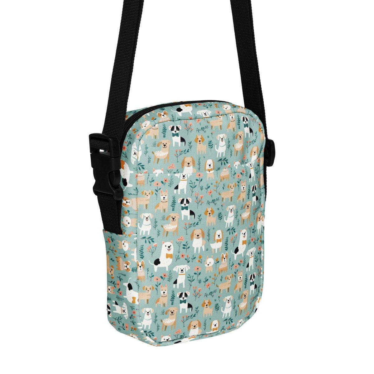 Blue Puppies Crossbody Bag - DoggyLoveandMore