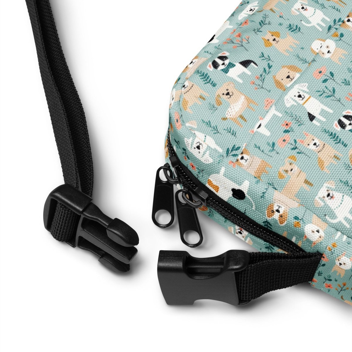 Blue Puppies Crossbody Bag - DoggyLoveandMore