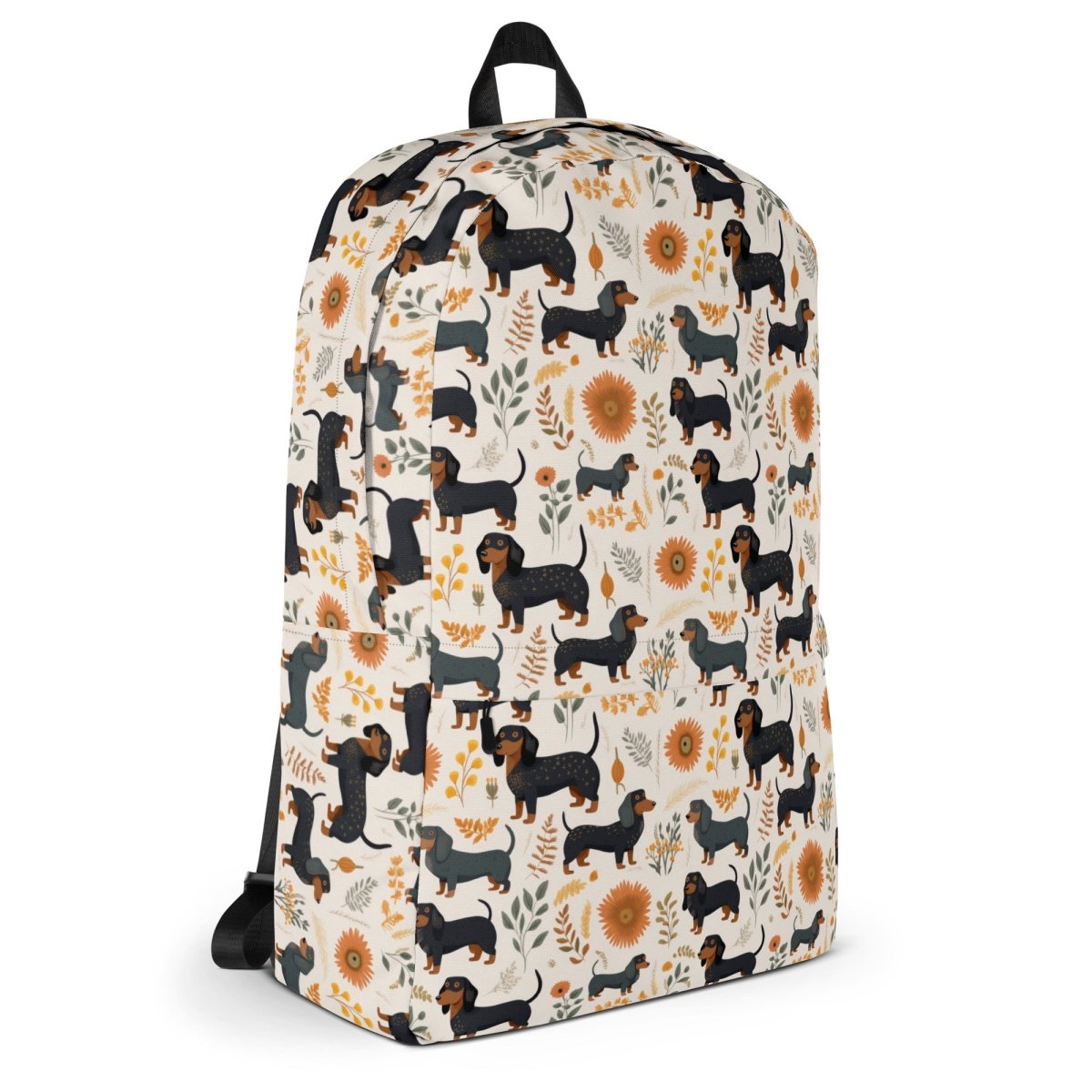 Cream Dachshund Backpack - DoggyLoveandMore