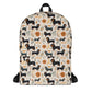 Cream Dachshund Backpack - DoggyLoveandMore