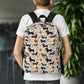 Cream Dachshund Backpack - DoggyLoveandMore