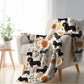 Cream Dachshund Throw Blanket - DoggyLoveandMore