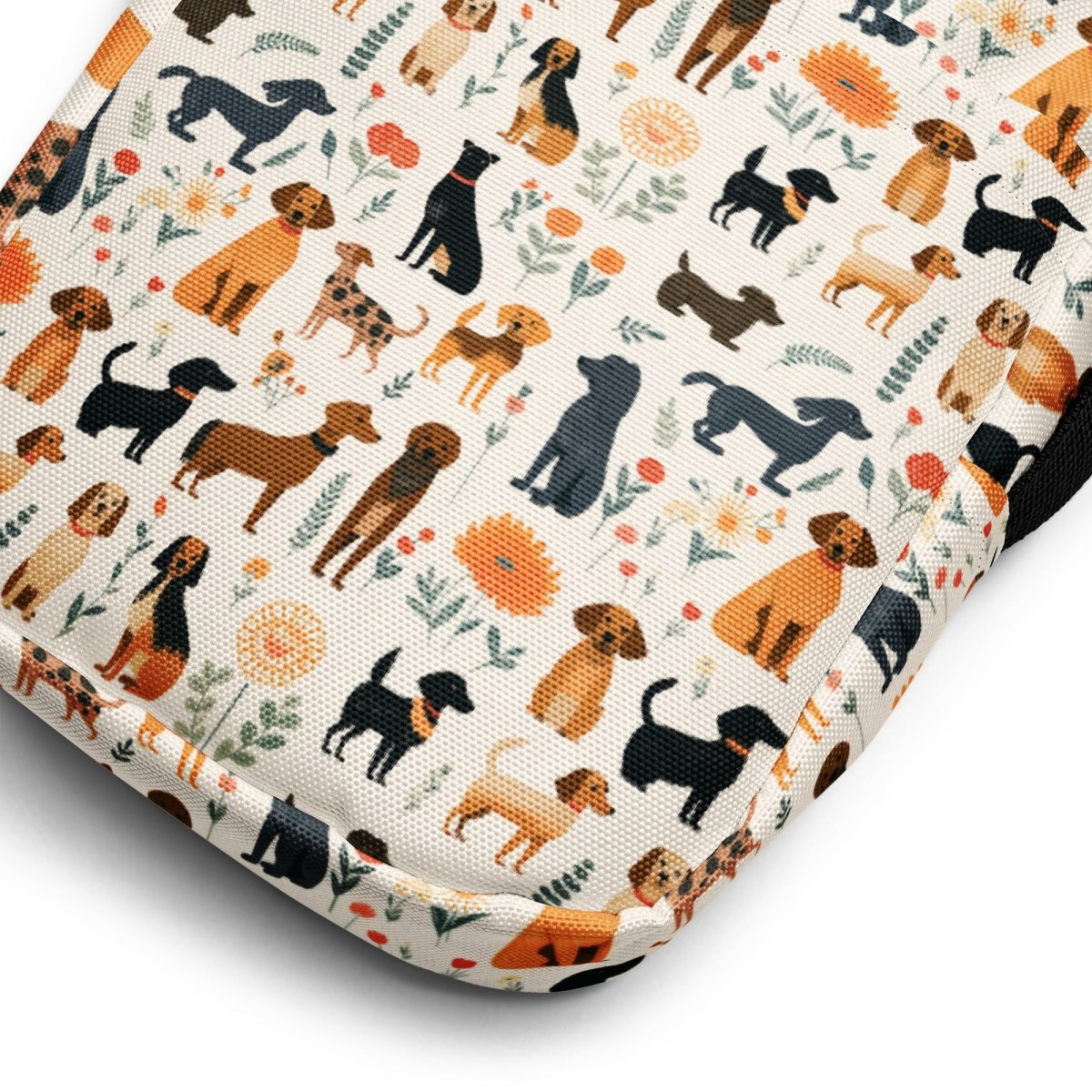 Cream Dogs Crossbody Bag - DoggyLoveandMore