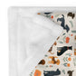 Cream Dogs Throw Blanket - DoggyLoveandMore