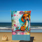 Dachshund Dog Beach Towel - DoggyLoveandMore