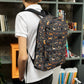 Dark Grey Dachshund Backpack - DoggyLoveandMore