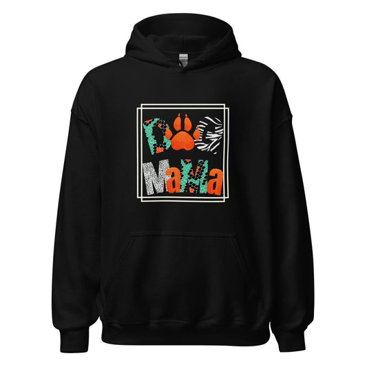 Dog Mama Animal Print Hoodie - DoggyLoveandMore