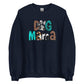 Dog Mama Cowhide Sweatshirt - DoggyLoveandMore