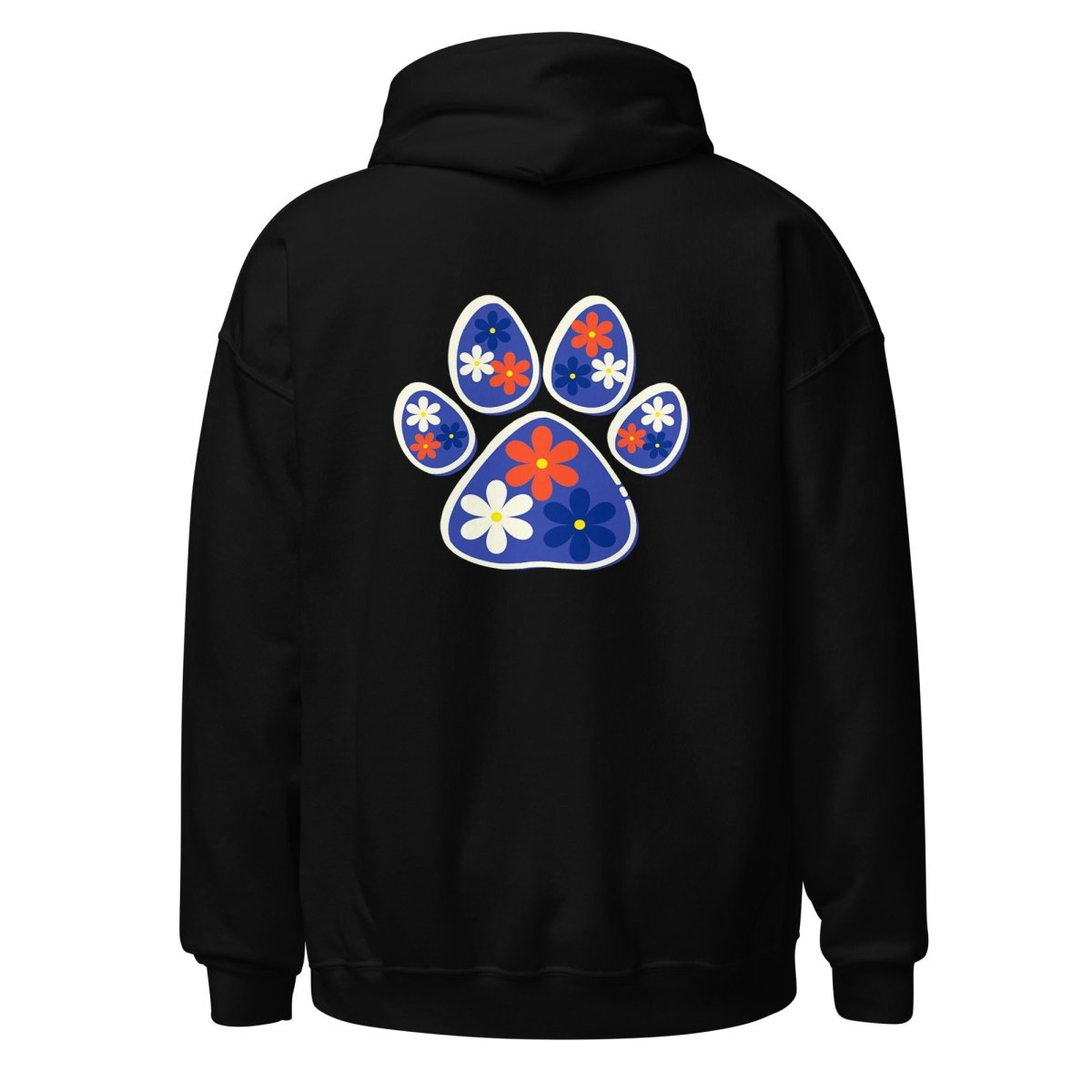 Dog Mama Flower Hoodie - DoggyLoveandMore