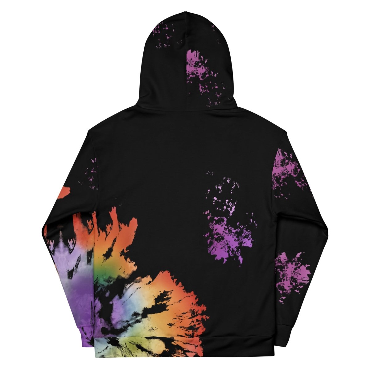 Dog Mom Black Tie Dye Hoodie - DoggyLoveandMore