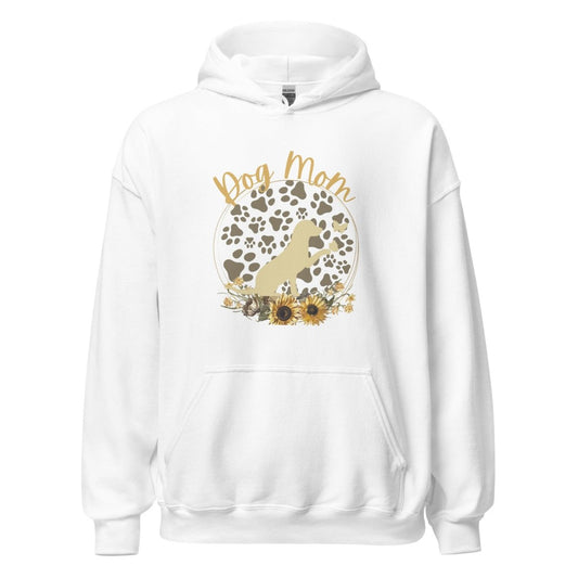 Dog Mom Pup and Butterflies Hoodie - DoggyLoveandMore