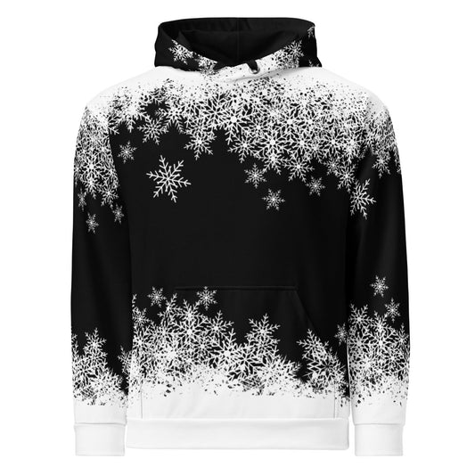 Dog Mom Snowflake Hoodie - DoggyLoveandMore