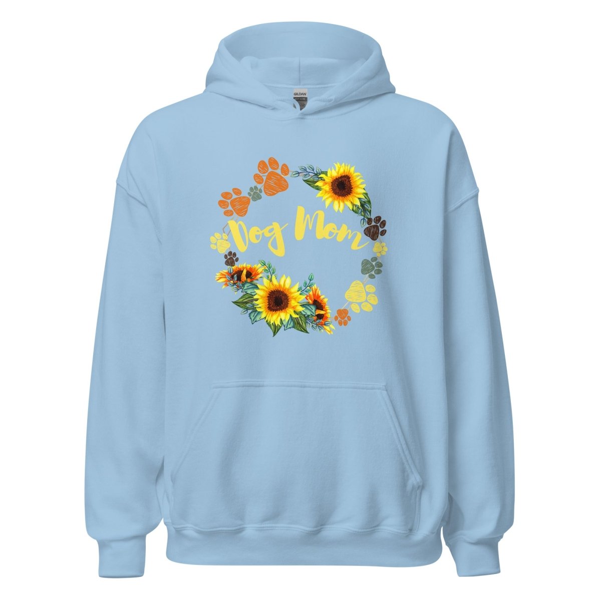 Dog Mom Sunflower Hoodie - DoggyLoveandMore