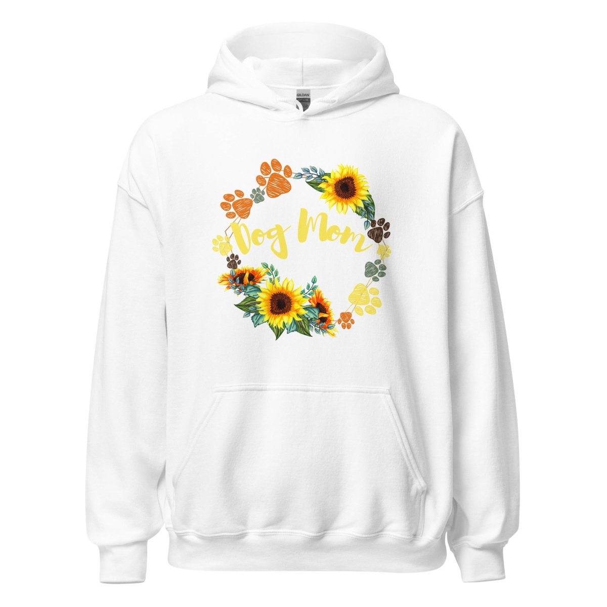 Dog Mom Sunflower Hoodie - DoggyLoveandMore