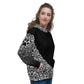 Dog Mom White Leopard Hoodie - DoggyLoveandMore