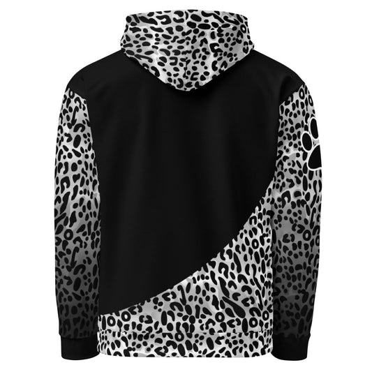 Dog Mom White Leopard Hoodie - DoggyLoveandMore