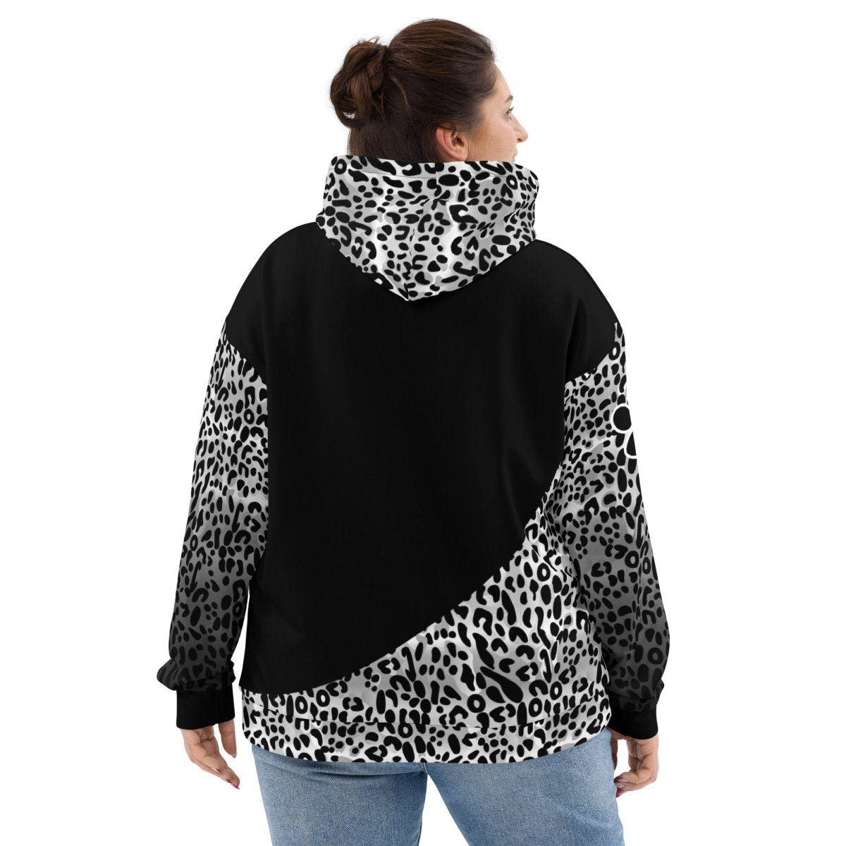 Dog Mom White Leopard Hoodie - DoggyLoveandMore