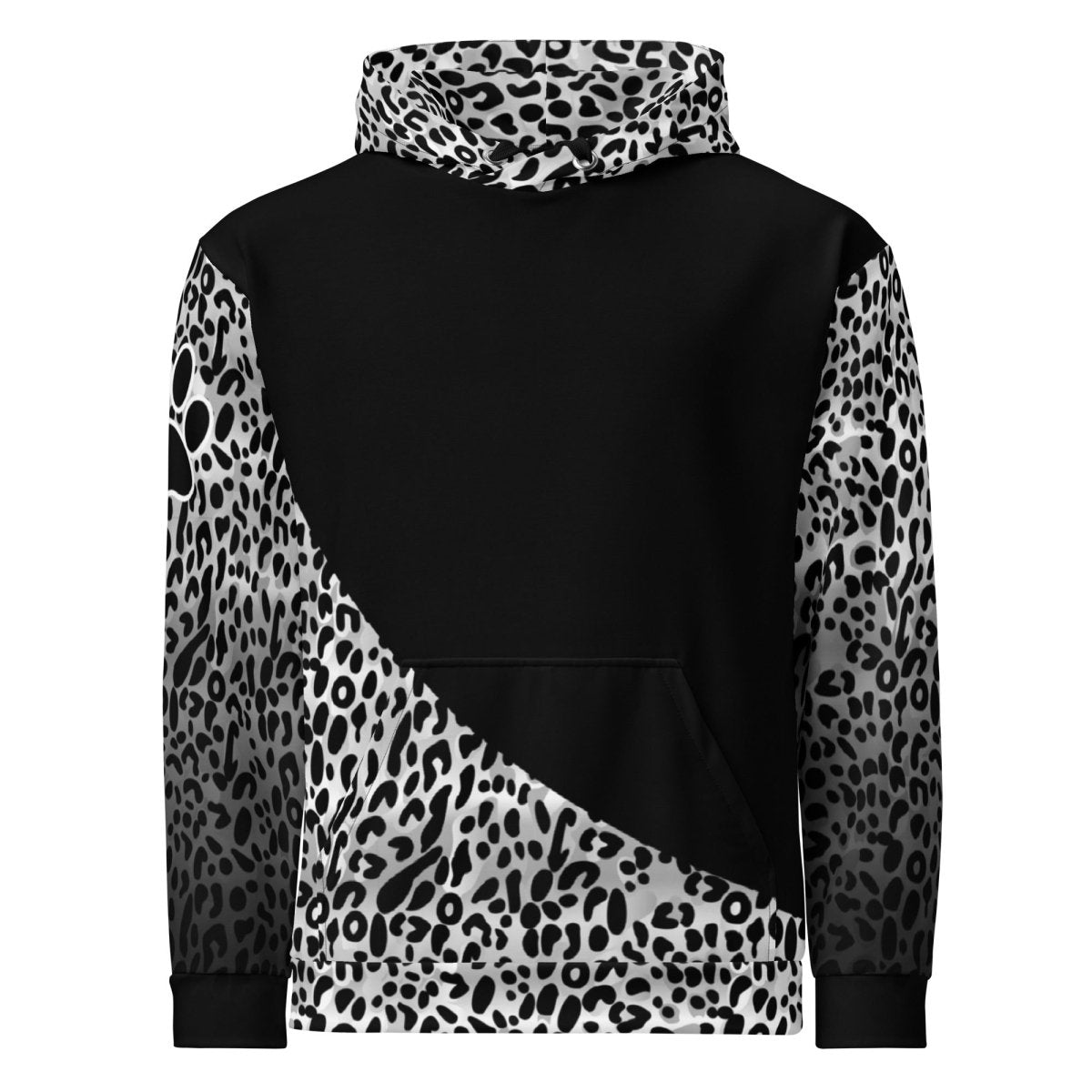 Dog Mom White Leopard Hoodie - DoggyLoveandMore