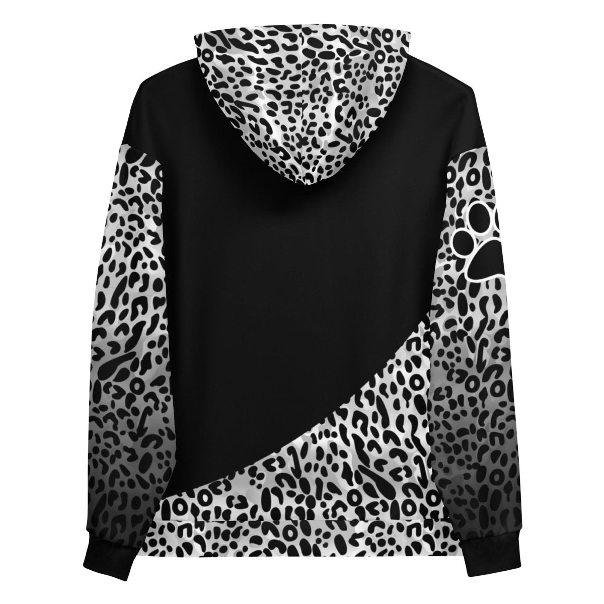 Dog Mom White Leopard Hoodie - DoggyLoveandMore