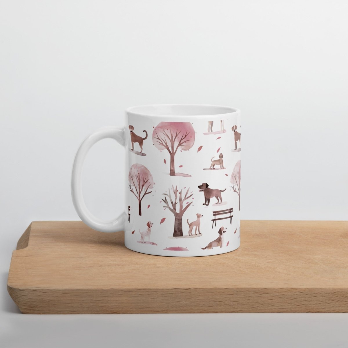 Dogs in the Park Mug - DoggyLoveandMore