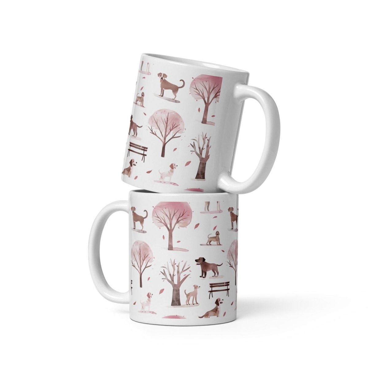 Dogs in the Park Mug - DoggyLoveandMore