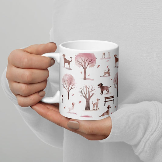 Dogs in the Park Mug - DoggyLoveandMore