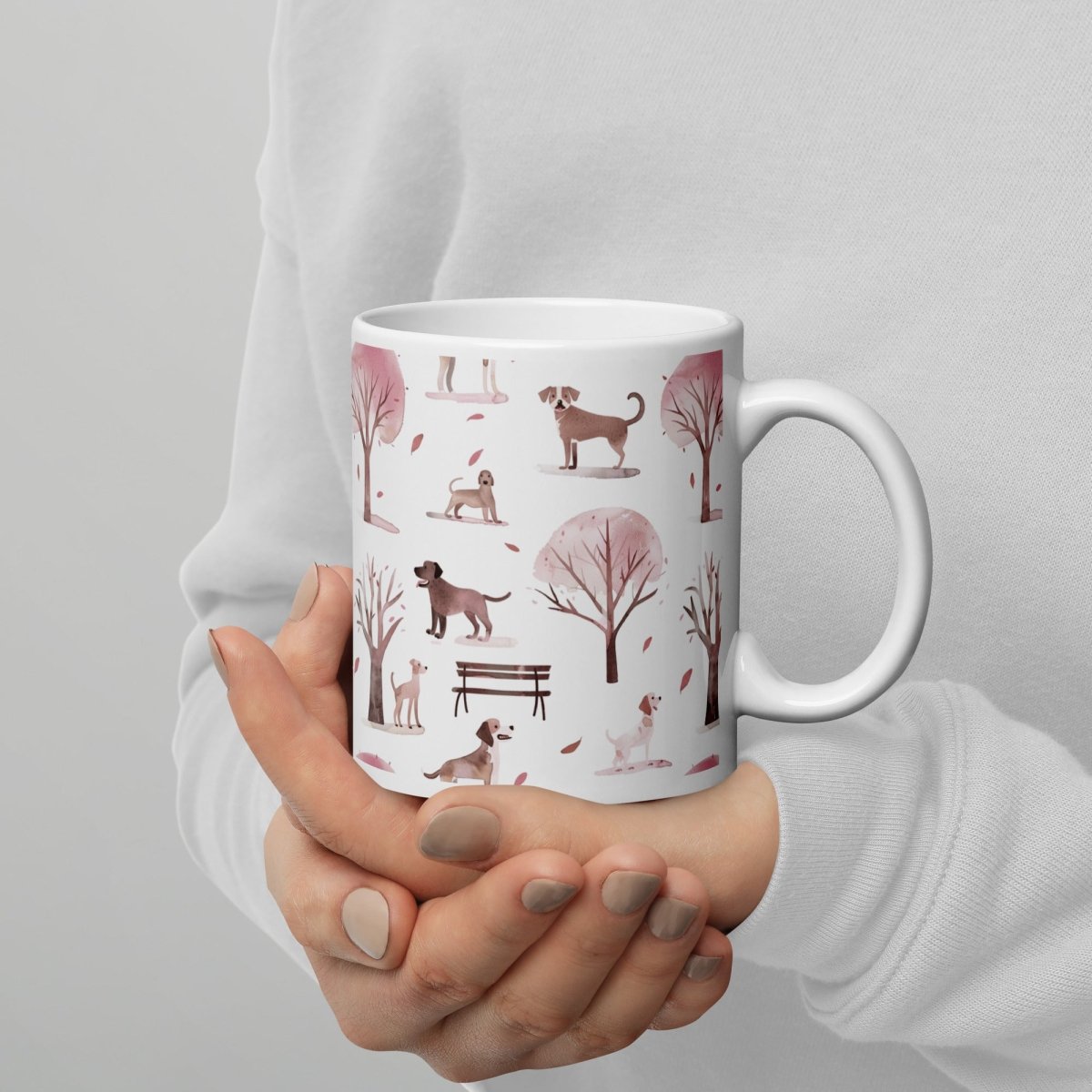 Dogs in the Park Mug - DoggyLoveandMore