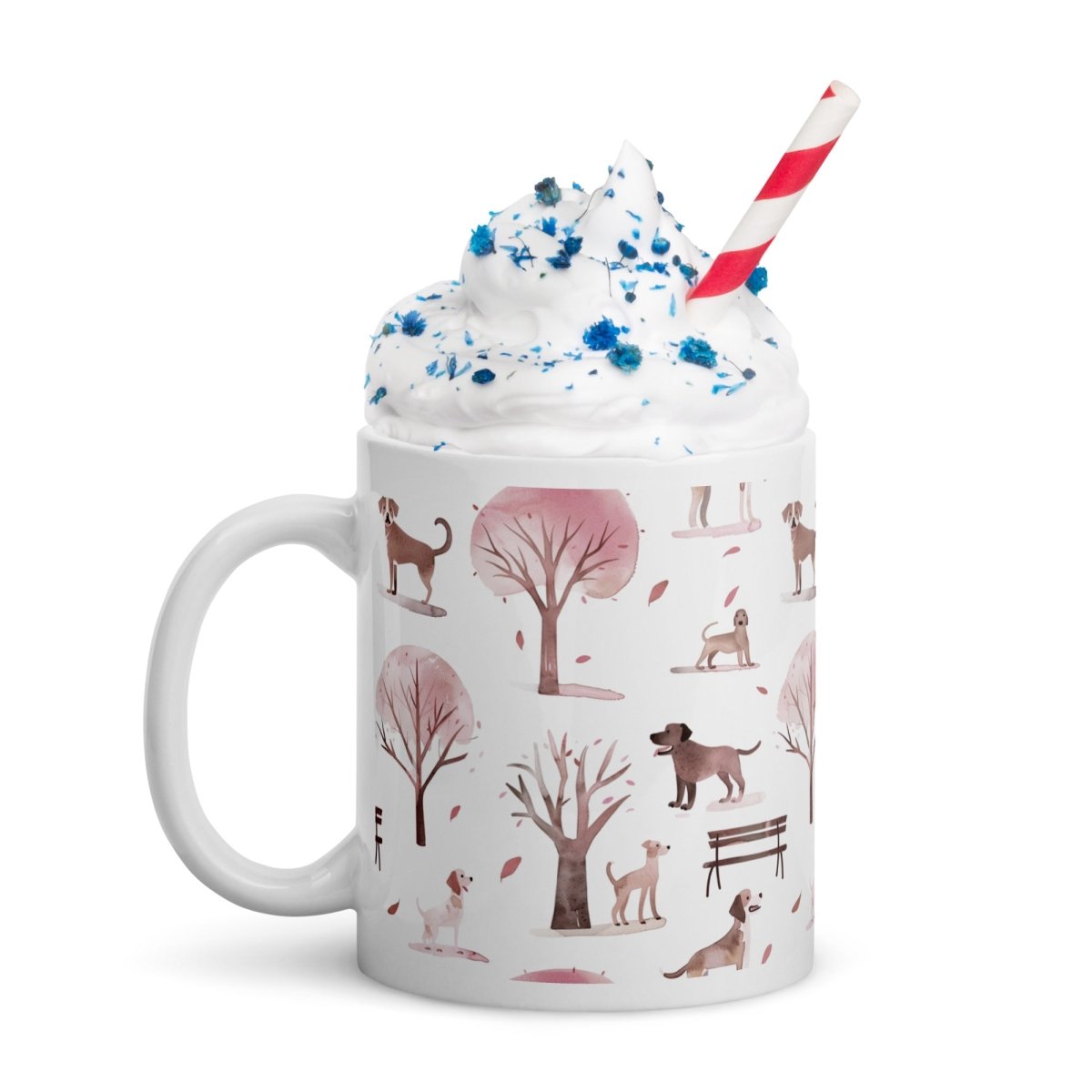 Dogs in the Park Mug - DoggyLoveandMore