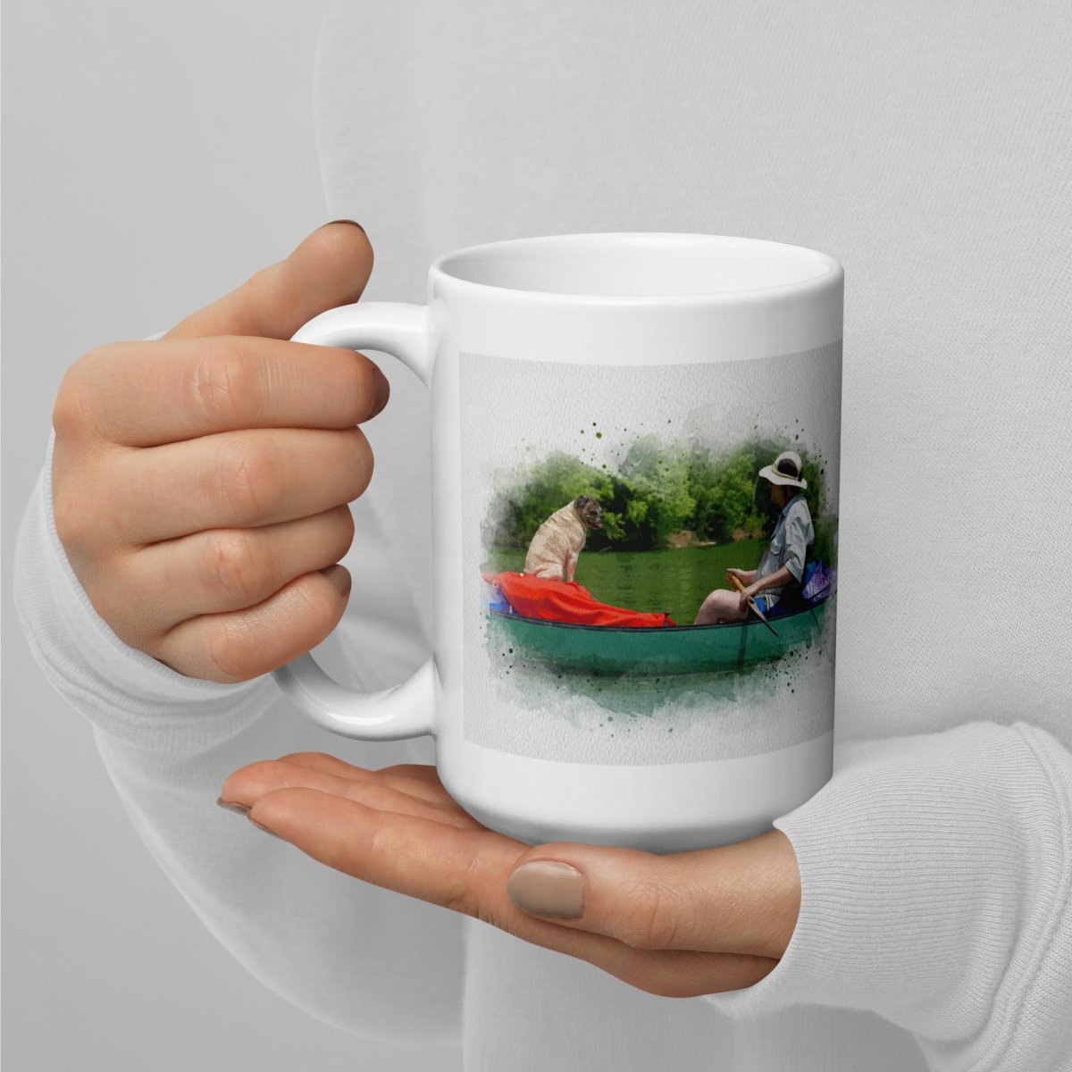 Gone Fishing Mug - DoggyLoveandMore