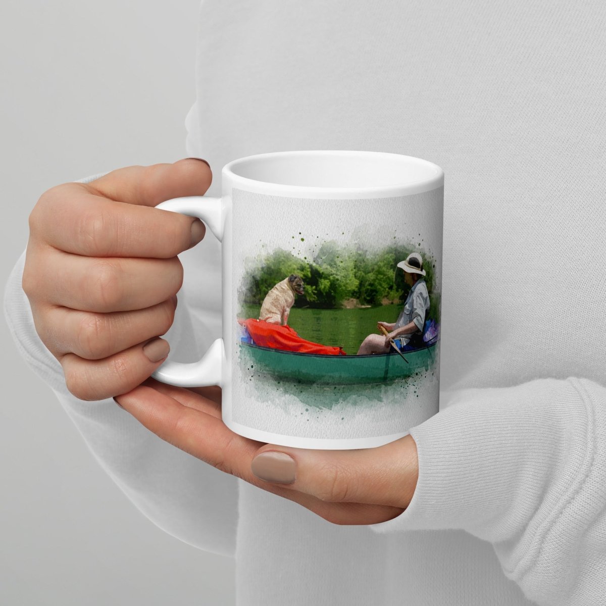 Gone Fishing Mug - DoggyLoveandMore