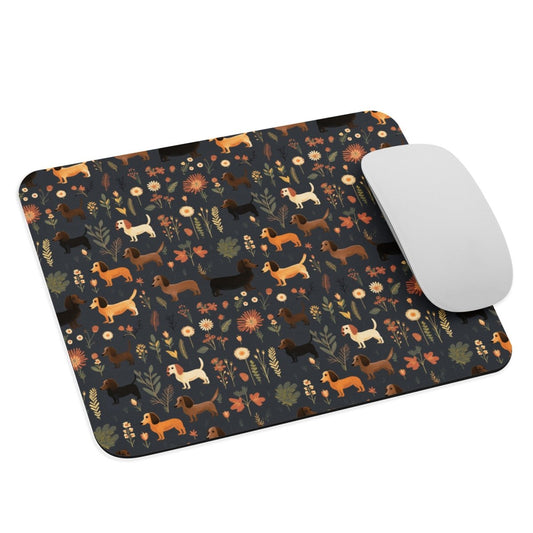 Grey Dachshund Dog Mouse Pad - DoggyLoveandMore