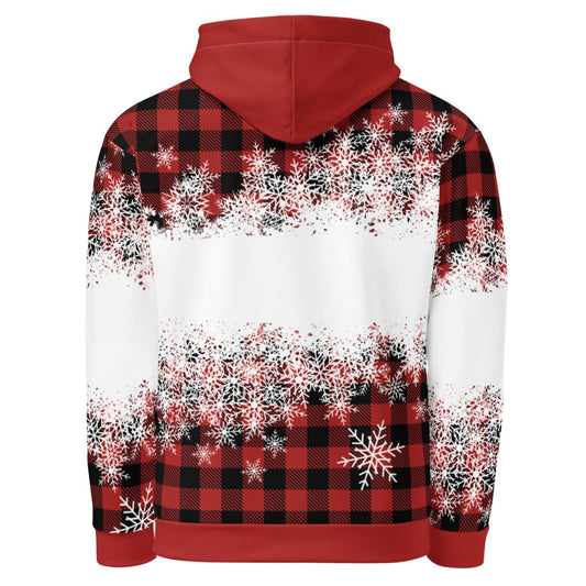 Happy Pawlidays Red Plaid Hoodie - DoggyLoveandMore