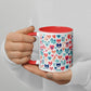 Heart Face Dogs Mug - DoggyLoveandMore