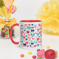 Heart Face Dogs Mug - DoggyLoveandMore