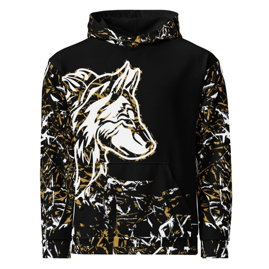 Men's Forest Wolf Hoodie - DoggyLoveandMore