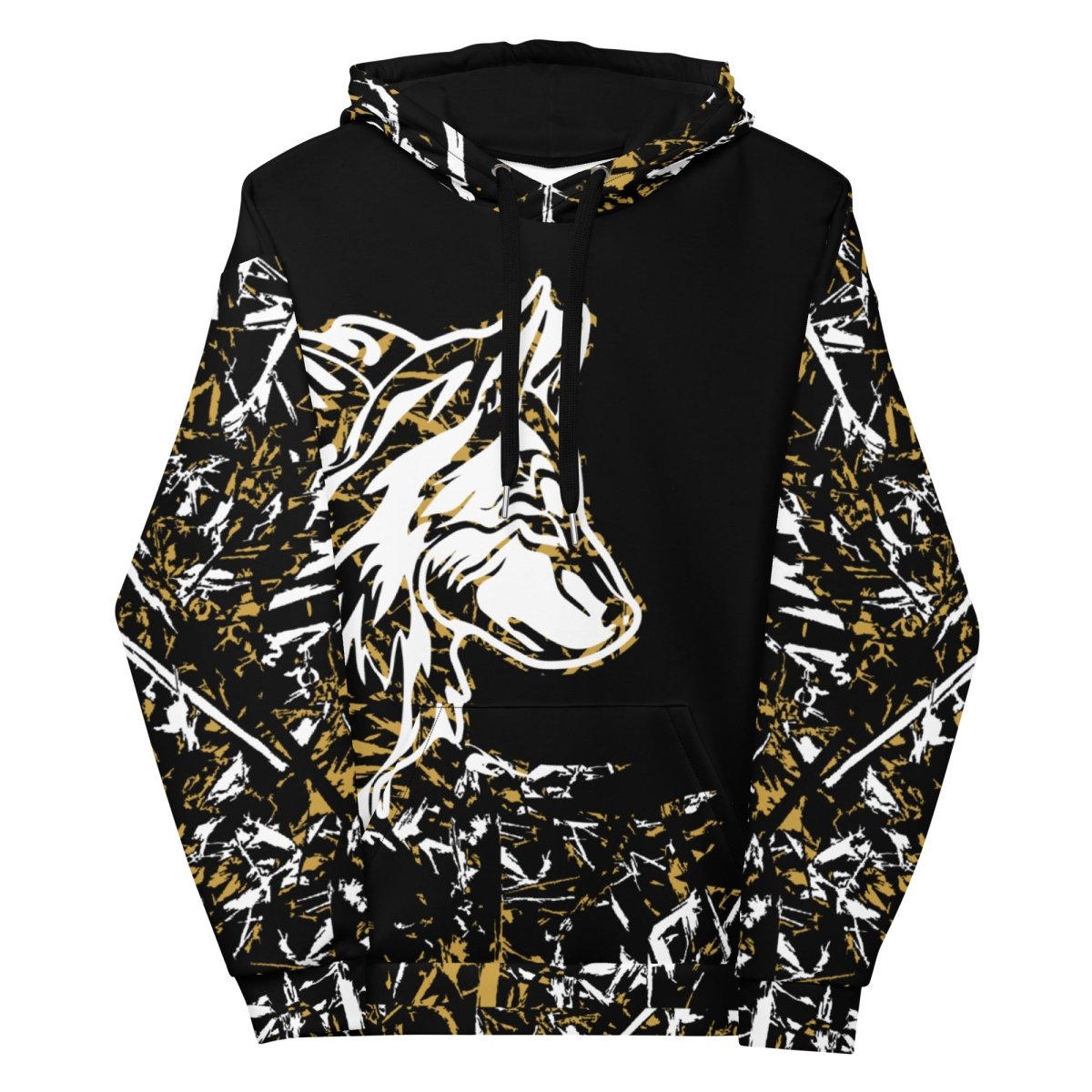 Men's Forest Wolf Hoodie - DoggyLoveandMore