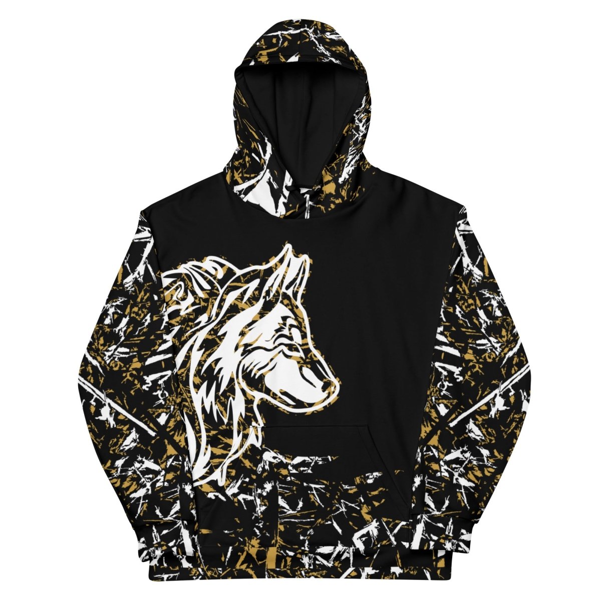 Men's Forest Wolf Hoodie - DoggyLoveandMore