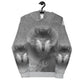 Men's Grey Wolf Hoodie - DoggyLoveandMore