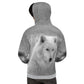 Men's Grey Wolf Hoodie - DoggyLoveandMore