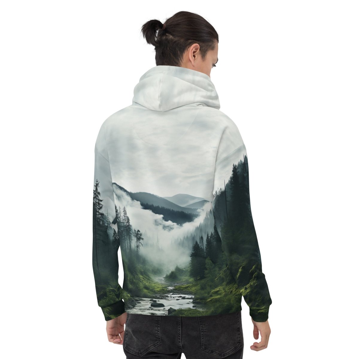 Mountain Wolf Hoodie - DoggyLoveandMore