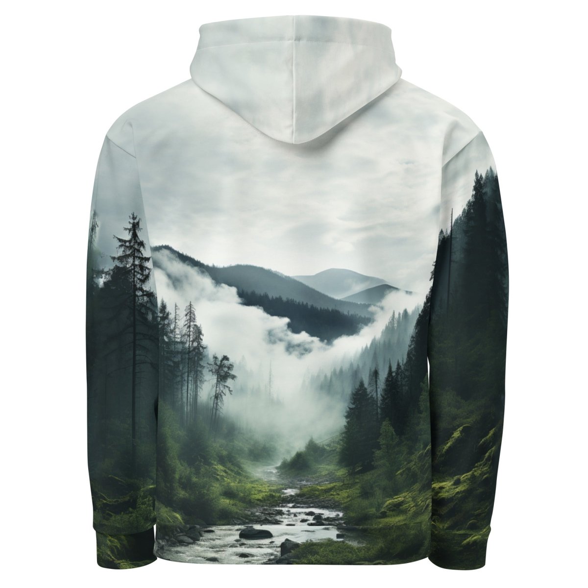 Mountain Wolf Hoodie - DoggyLoveandMore