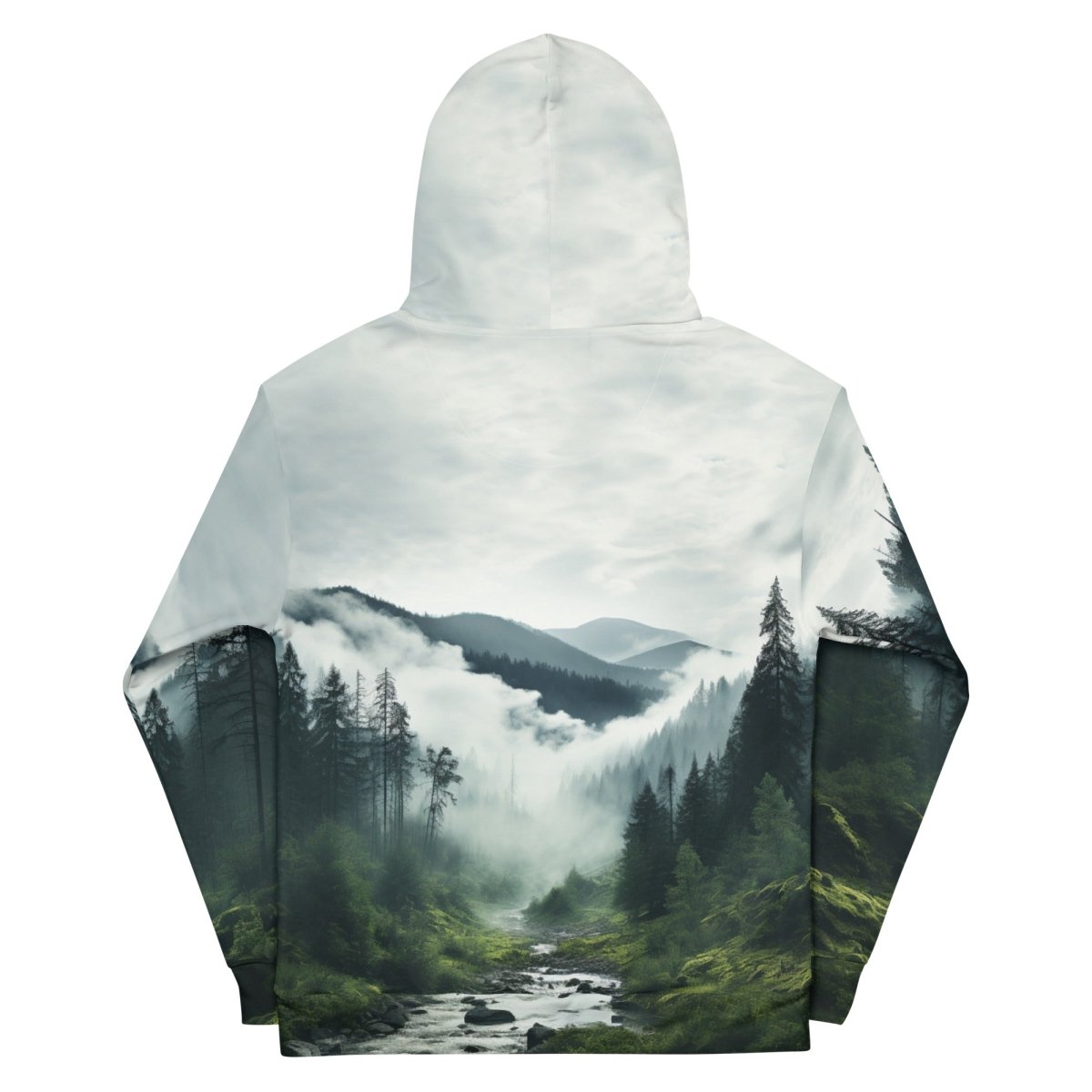 Mountain Wolf Hoodie - DoggyLoveandMore