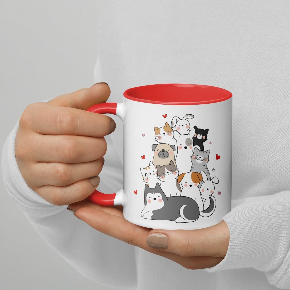 My Pets Are My Valentines Mug - DoggyLoveandMore