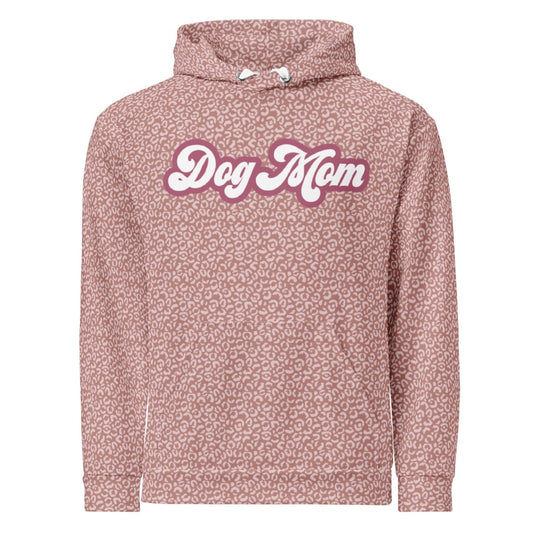 PInk Leopard Print Dog Mom Hoodie - DoggyLoveandMore