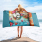 Poodle Dog Beach Towel - DoggyLoveandMore